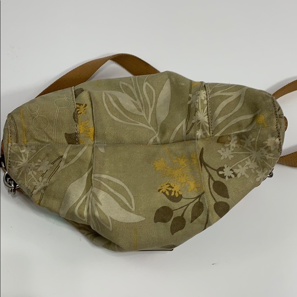 Fossil canvas & leather handbag shoulder strap EUC - Picture 8 of 8